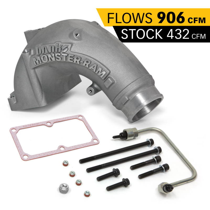 Ram 3500 Performance Air Intake - Banks Power - Monster-Ram - Natural - `07-`17